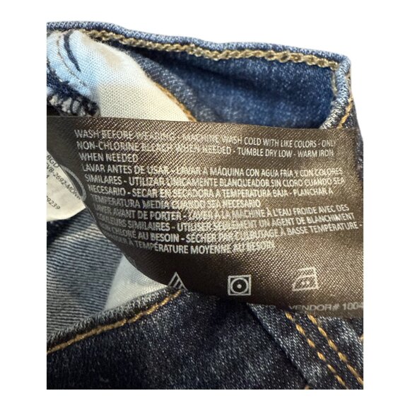 Gloria Vanderbilt Amanda Size 20WP Blue Denim 5-Pocket Button Fly Jeans Pants - Picture 8 of 9